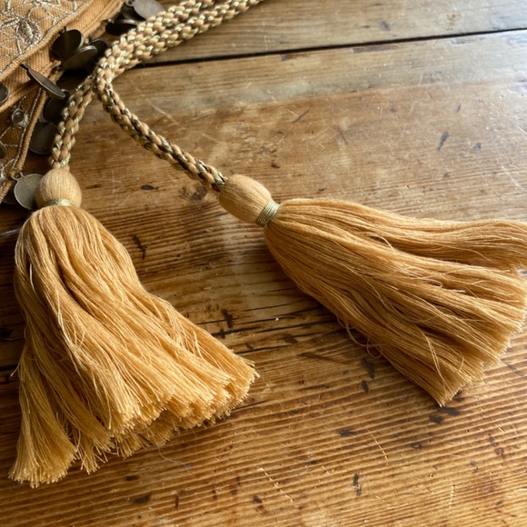 Embellished belt tassel belt freepeople belt - Picture 3 of 8